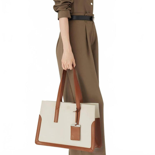 Women's Baia Tote Bag In Toni Cognac