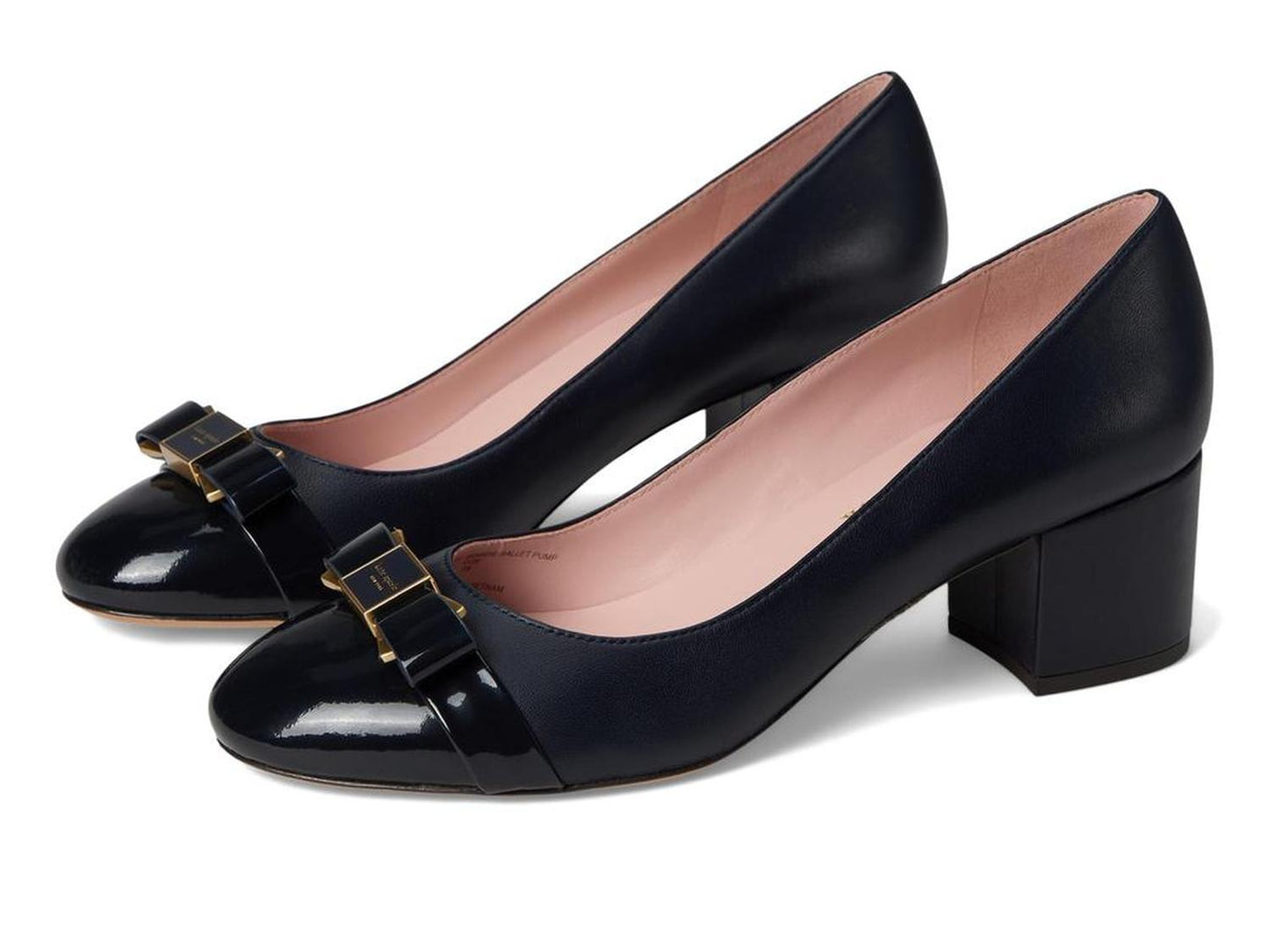 Bowdie Smooth Leather Ballet Pump