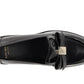 Deco Bow Patent Leather Heeled Loafers