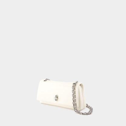 The Dual Wallet On Chain - Leather - White