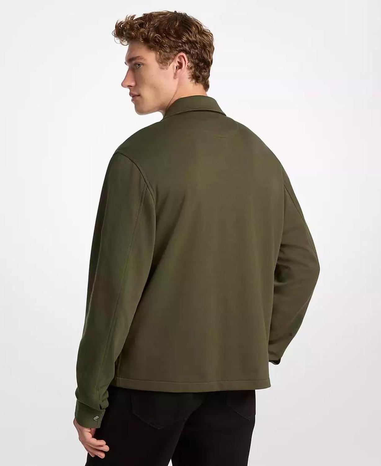 Men's Collared Long-Sleeve Jacket