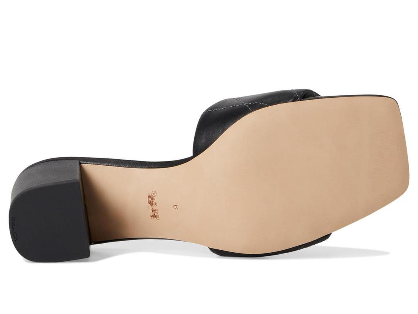 Holly Block Heel Sandals with Quilting