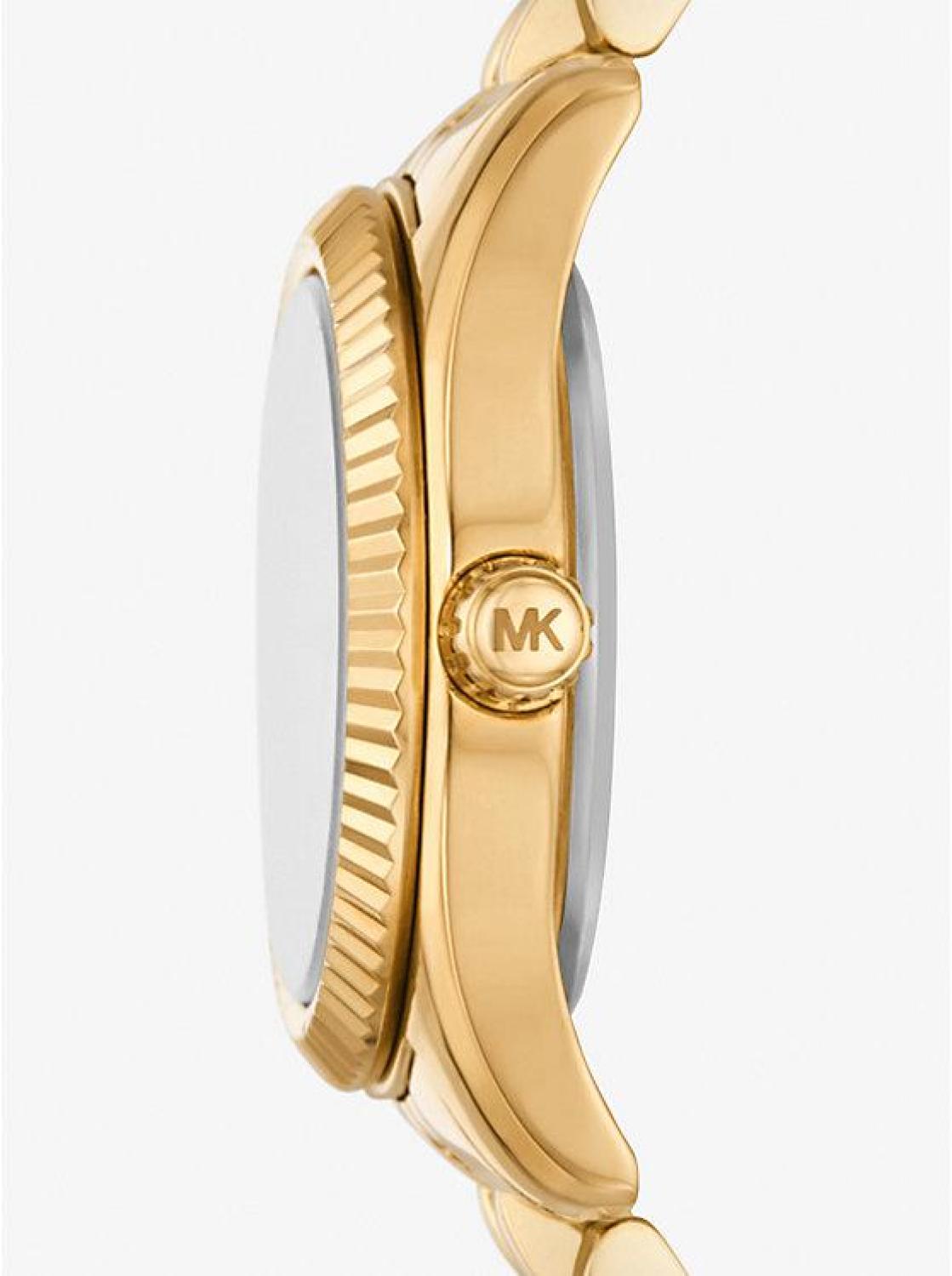 Petite Lexington Pavé Gold-Tone Watch