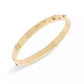Faux Stone Signature Mixed Motif Bangle Bracelet