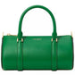 Spade Icon Small Leather Barrel Bag