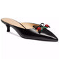 Women's Runway Embellished Bow-Trim Mules