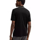 Men's Zip-Neck Interlock Polo Shirt