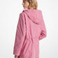 Logo Tape Woven Gingham Anorak