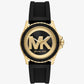 Oversized Everest Gold-Tone and Silicone Watch