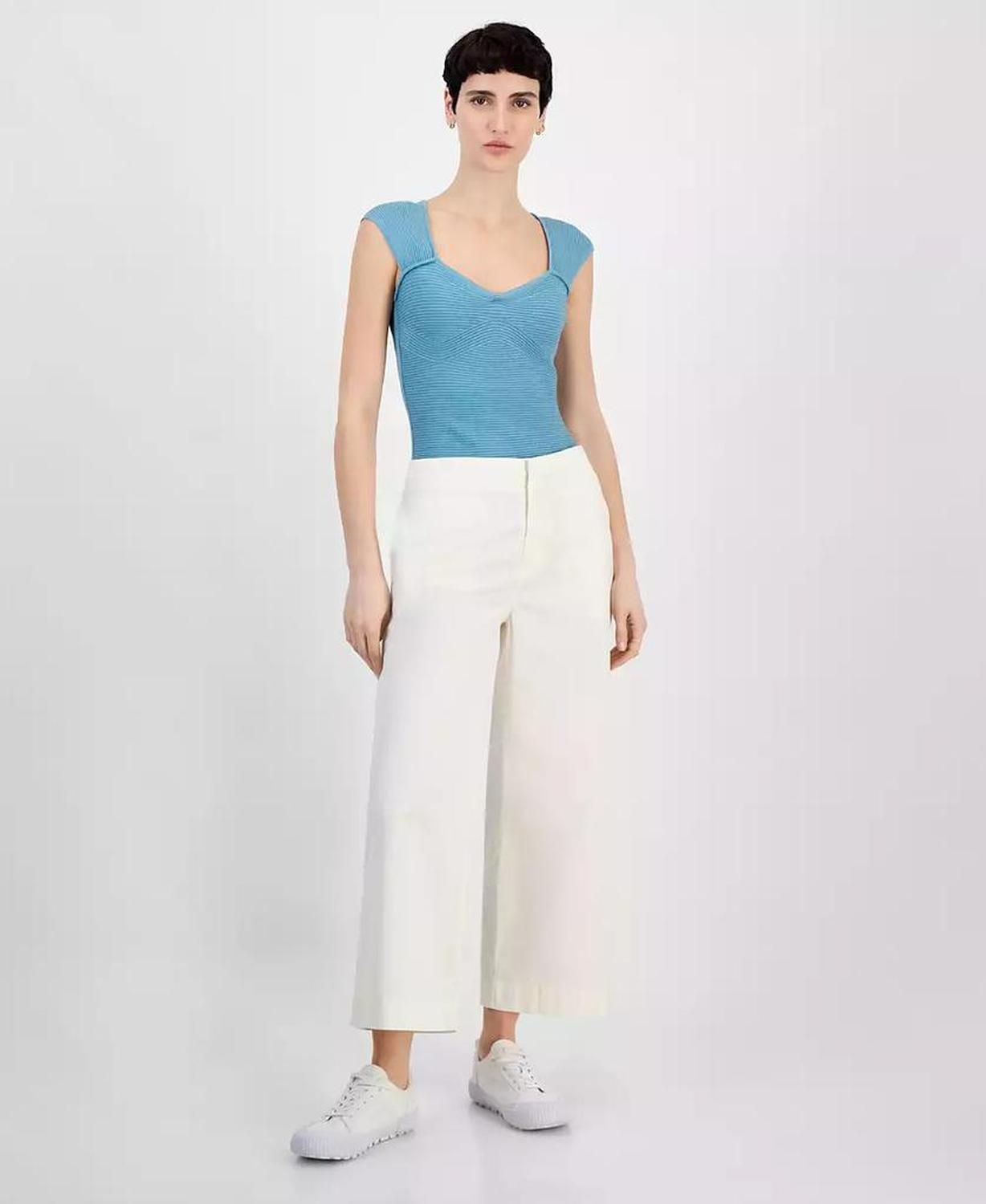 Women's Relaxed-Fit Wide-Leg Pants