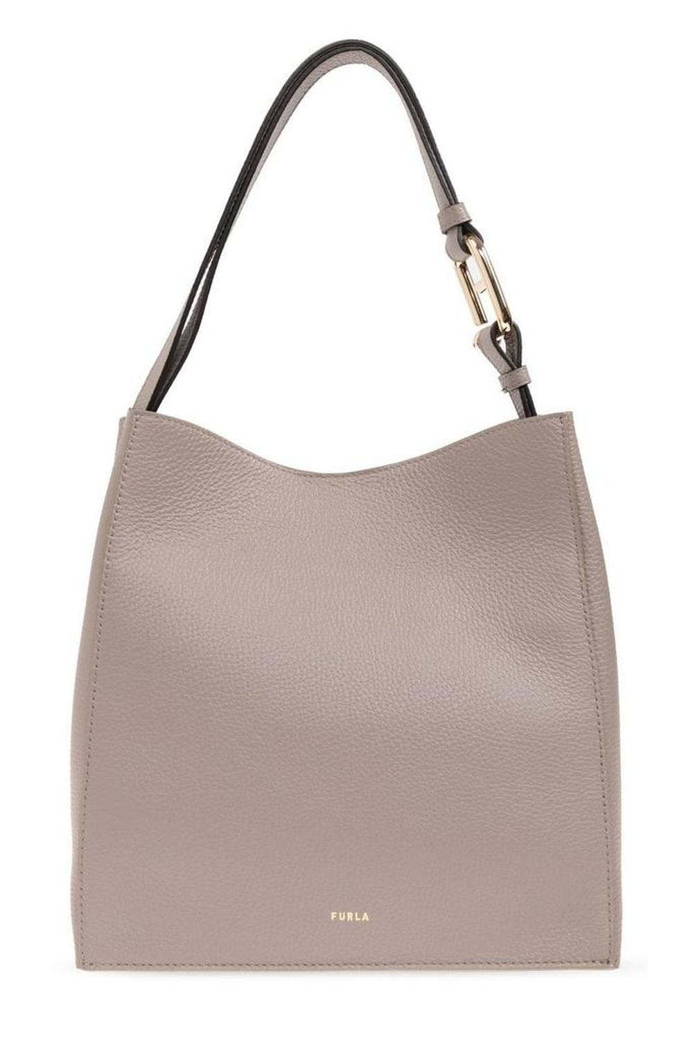 Furla Nuvola Logo Printed Small Shoulder Bag