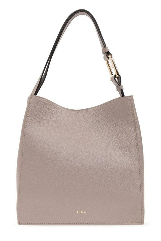 Furla Nuvola Logo Printed Small Shoulder Bag