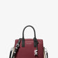 Laila Extra-Small Color-Block Leather Crossbody Bag
