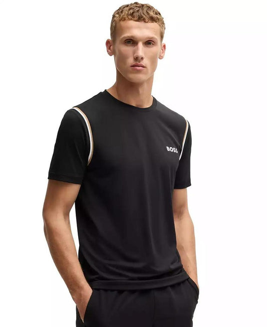 Men's Active Waffle-Structure T-Shirt