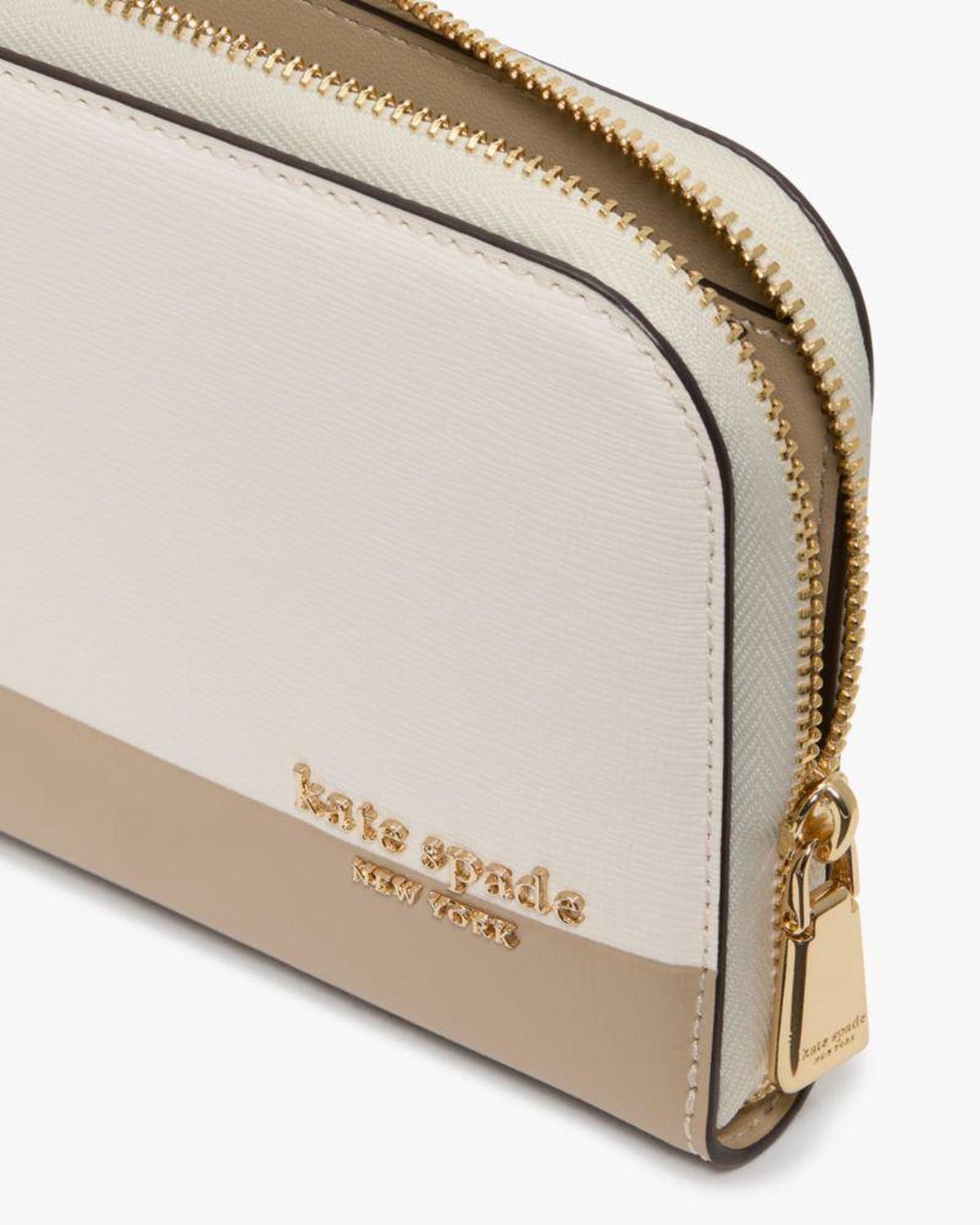 Devin Colorblocked Zip Around Continental Wallet