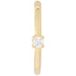 Little Luxuries Imitation Pearl Small Hoop Earrings, 1"