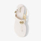 Hannah Signature Logo T-Strap Sandal