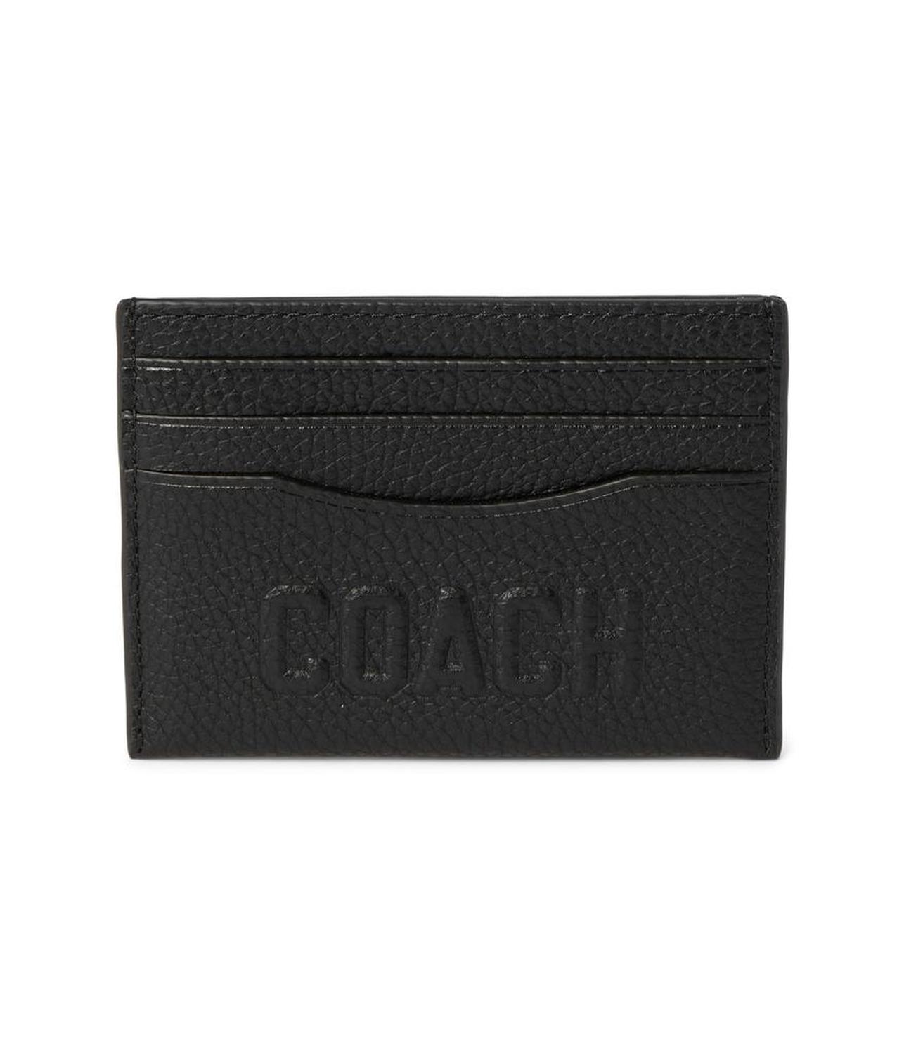Card Case With Coach Graphic