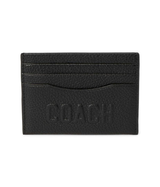 Card Case With Coach Graphic