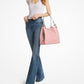 Christina Large Pebbled Leather Shoulder Bag
