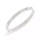 Faux Stone Signature Mixed Motif Bangle Bracelet