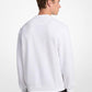 Graphic Logo Cotton Blend Crewneck Sweatshirt