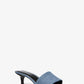 Merriam Denim Kitten Heel Sandal