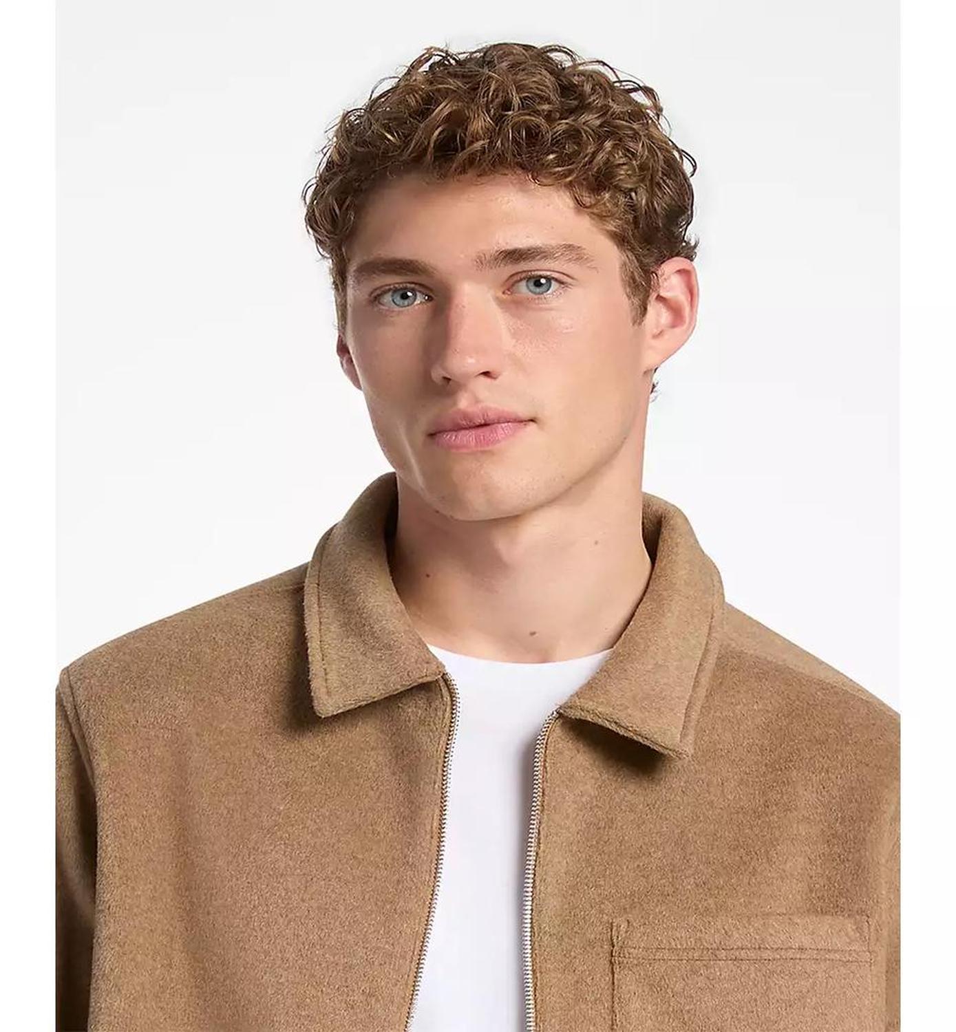 Men's Fannel Full Zip Jacket