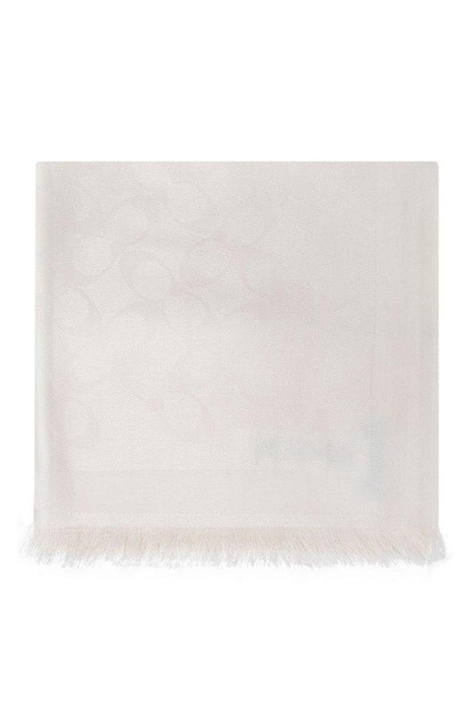 Coach Logo Printed Scarf