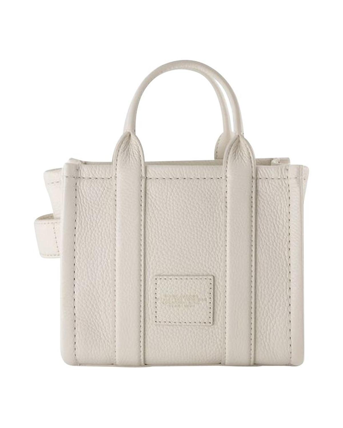 The Mini Crossbody Tote - Marc Jacobs - Leather - Silver
