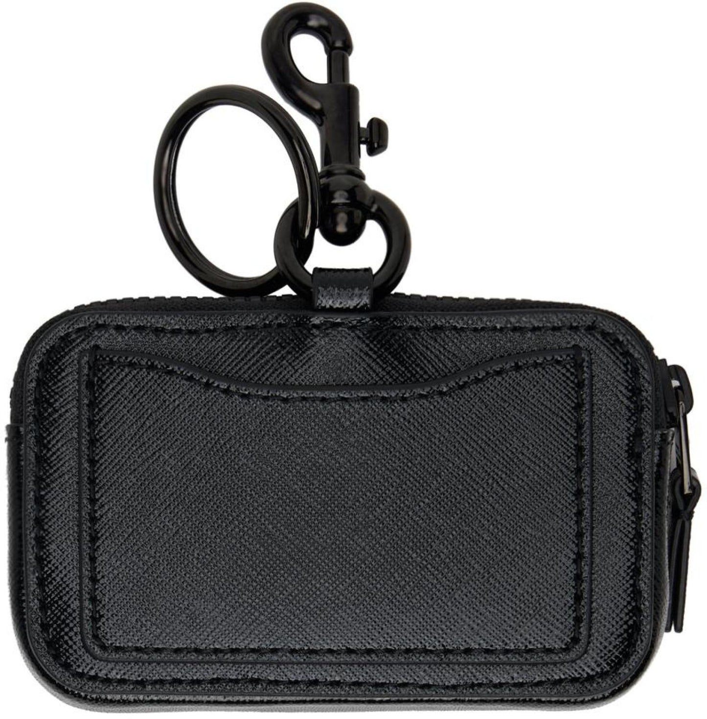 Black 'The Nano Snapshot Charm' Coin Pouch