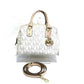 Leather Pvc Boston Bag Shoulder Bag (Pre-Owned)