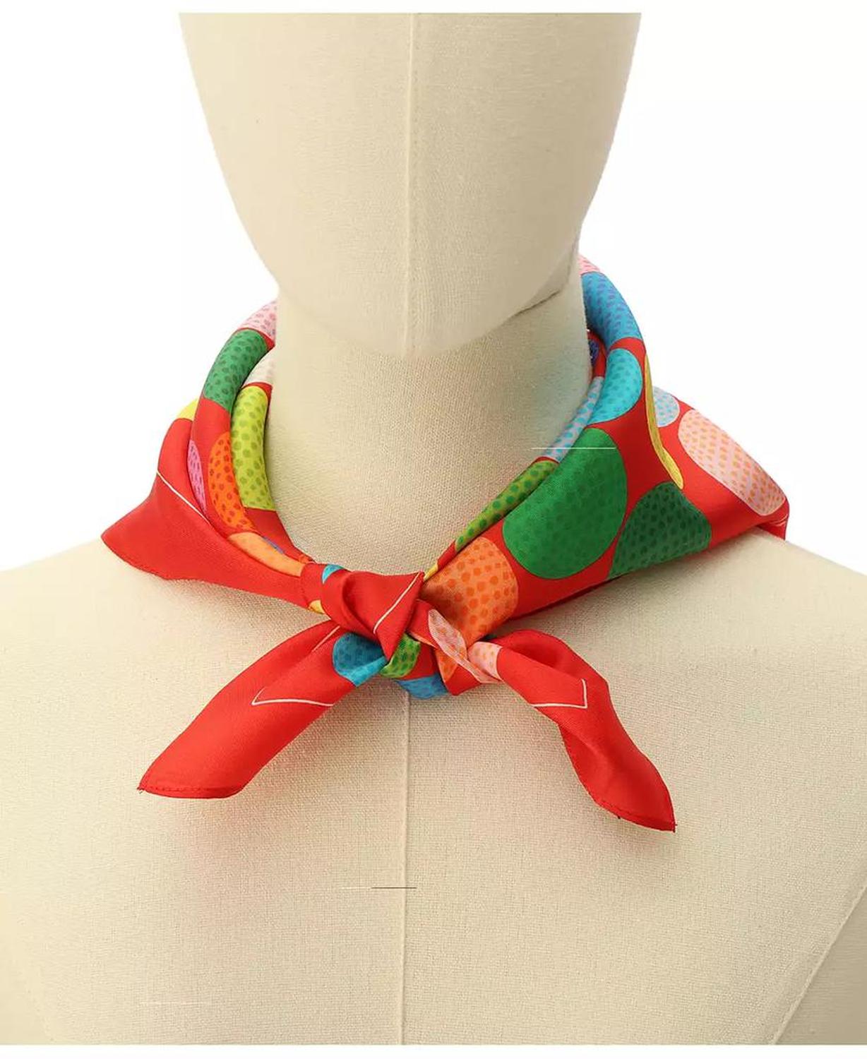Women's Golf Balls Silk Bandana