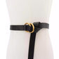 25mm Double Ring Leather Belt