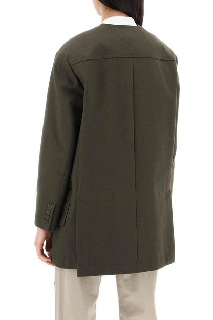 Recital Midi Round Neck Jacket