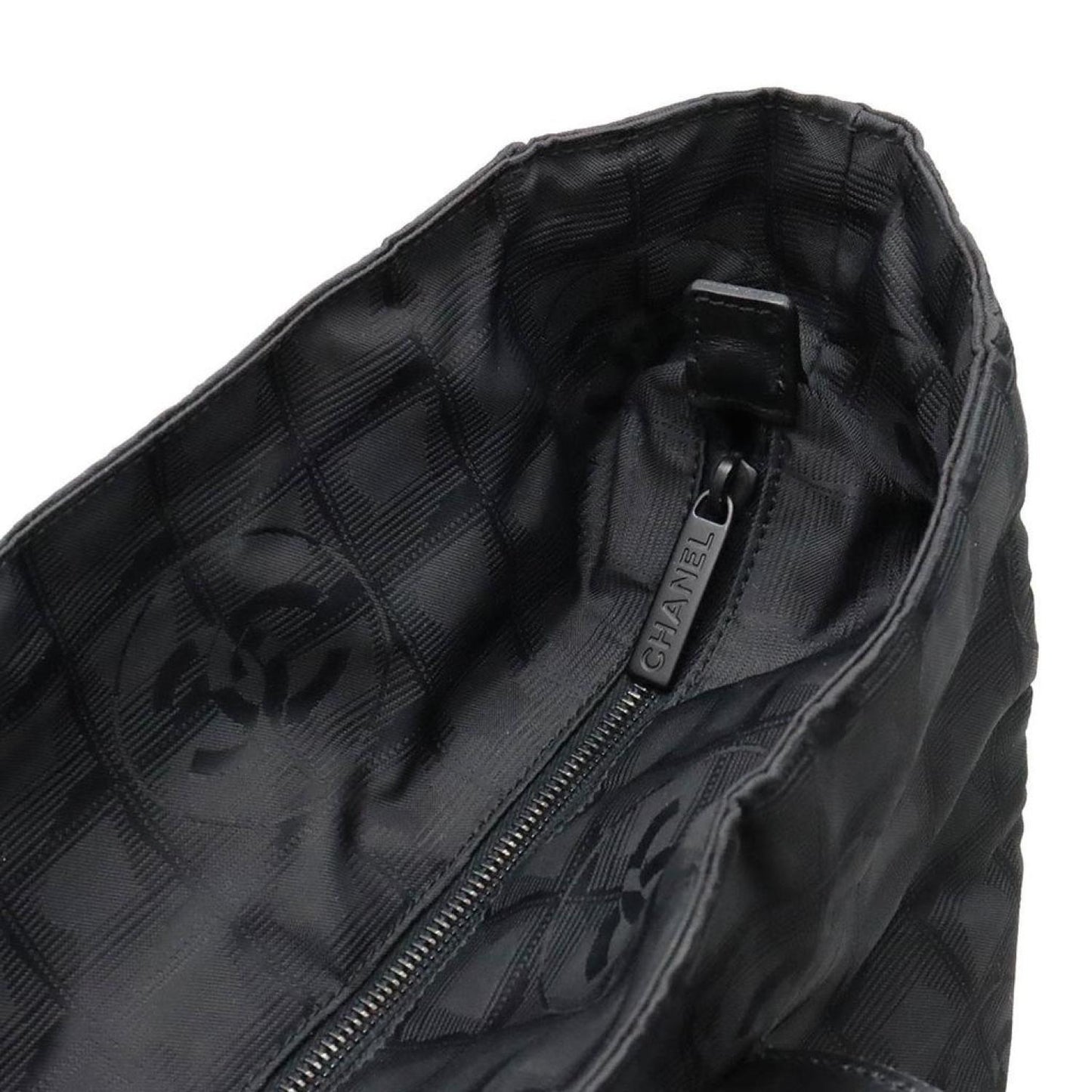 Chanel Travel Line  Canvas Tote Bag (Pre-Owned)