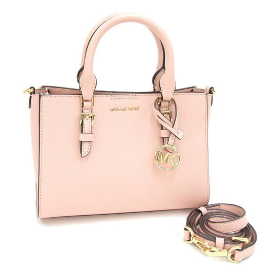 Leather Handbag Shoulder Bag (Pre-Owned)