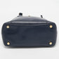 Michael Kors Navy Leather Front Pocket Tote