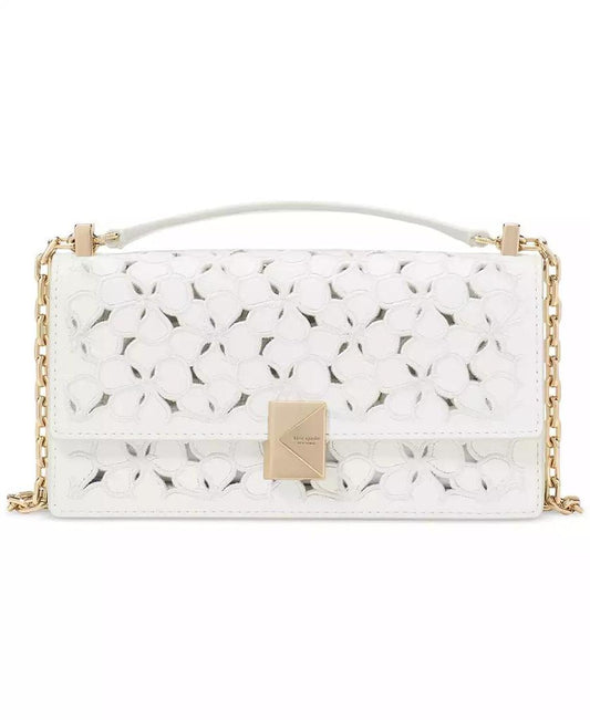 Eyelet Deco Mini Leather Crossbody Bag