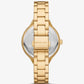 Aspyn Gold-Tone Pavé Watch