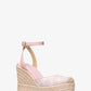Larissa Logo Jacquard Espadrille Wedge