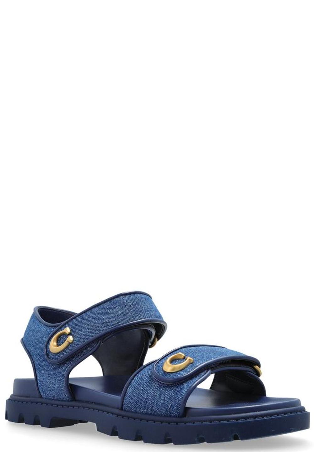 Coach Brynn Denim Sandals
