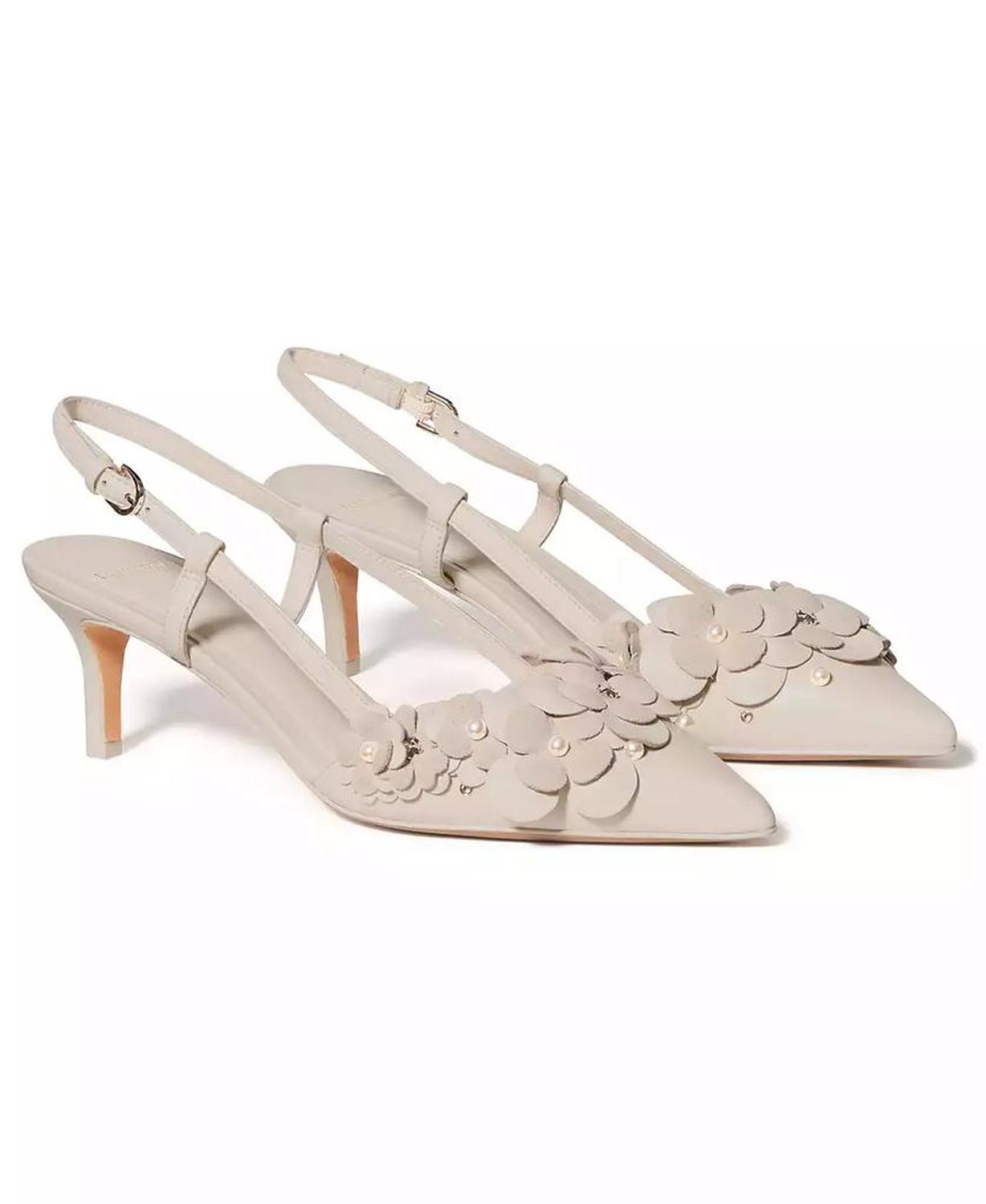 Women's Flower Garden Slingback Pumps