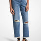 Distressed Denim Jeans