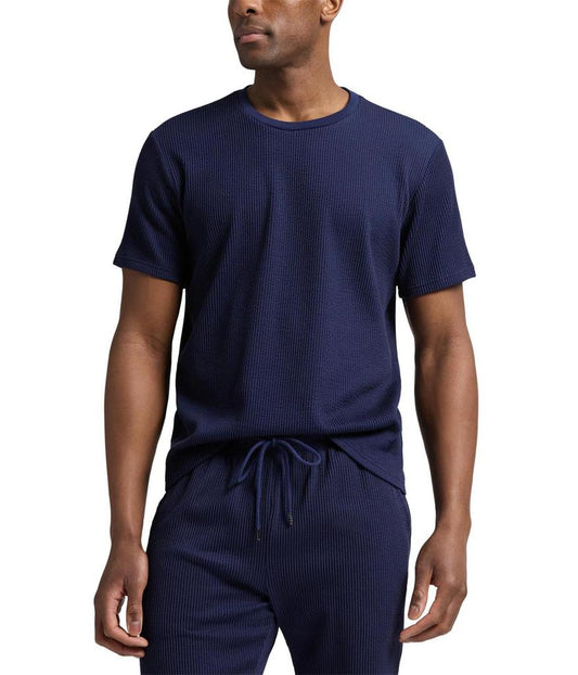 Seersucker Knit Sleep Shirt