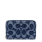 Coach Monogrammed Zip-Around Wallet