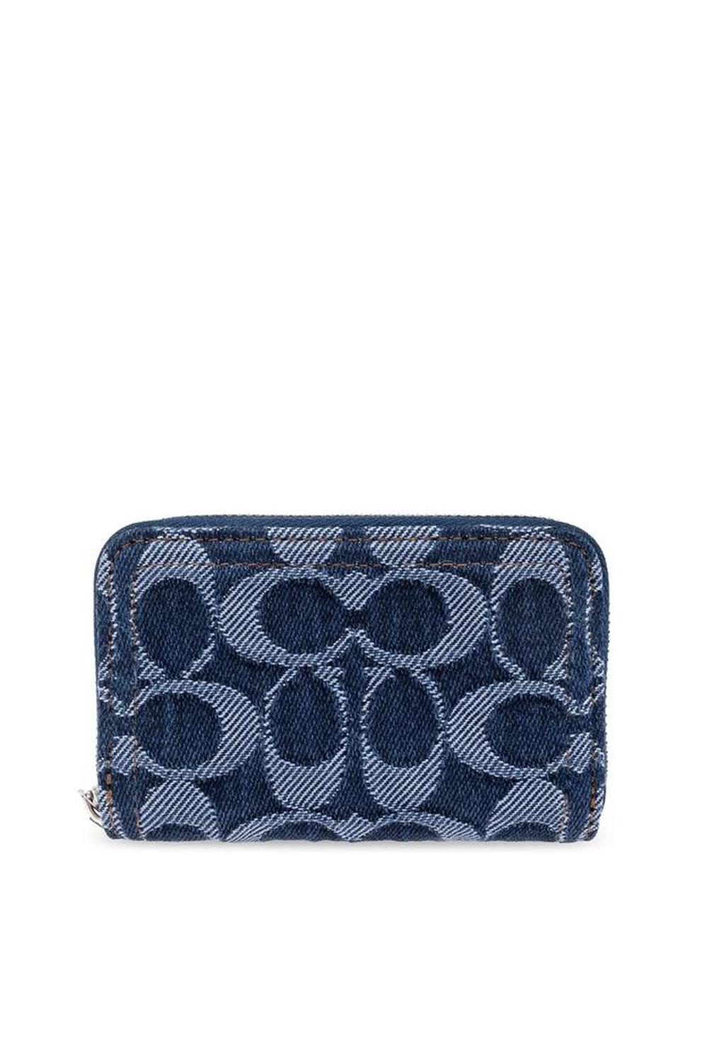 Coach Monogrammed Zip-Around Wallet