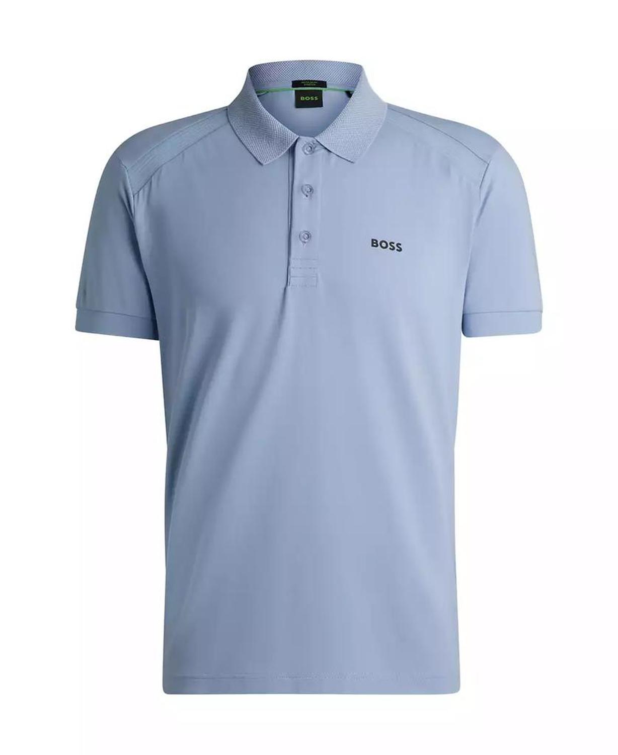 Men's Striped Tape Insert Polo Shirt