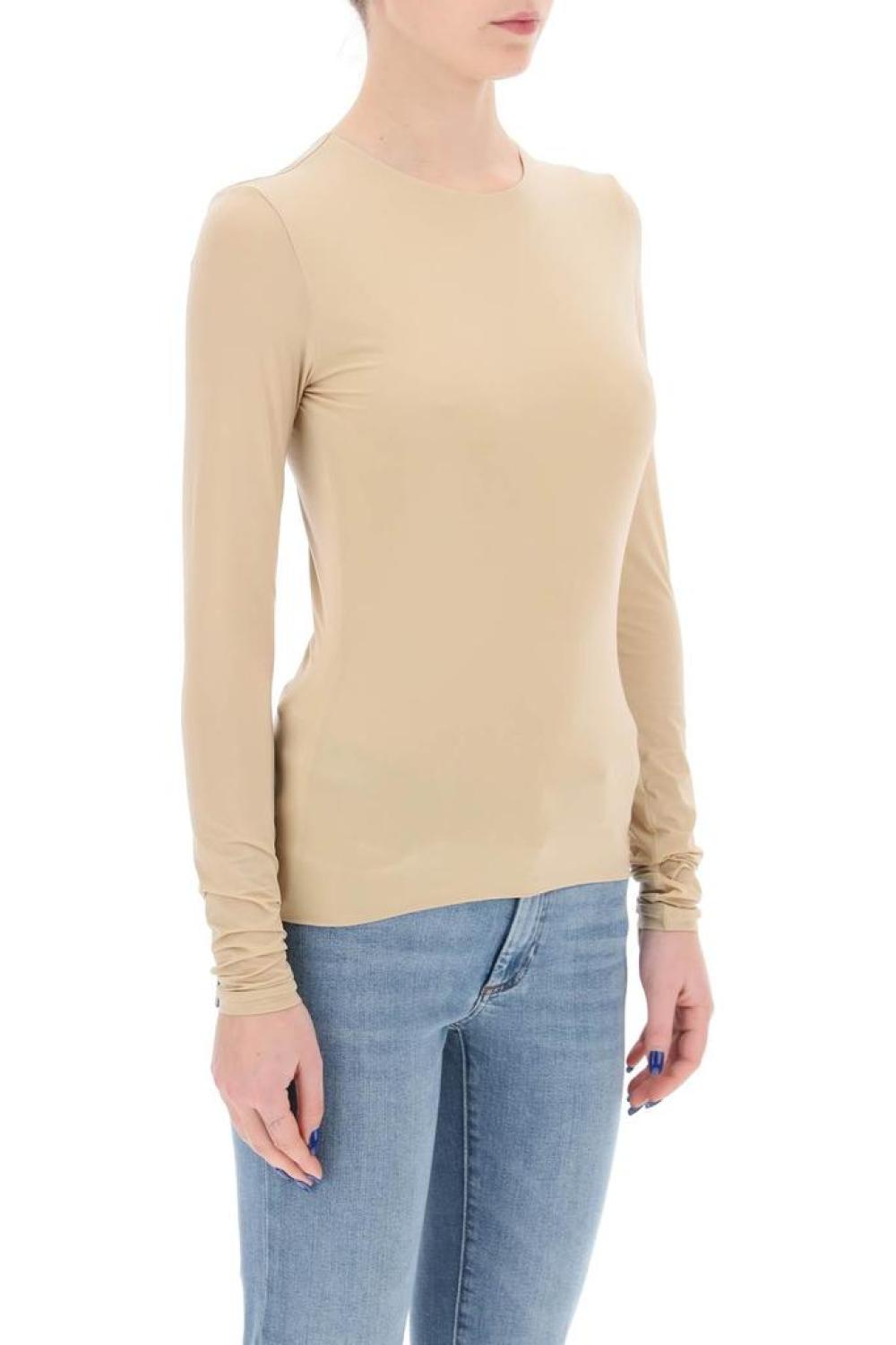 Sportmax Stretch Jersey Long-Sleeved T-Shirt