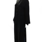 Michael Kors Womens Fall 2014 Button Up Slit Tunic Blouse Black Silk